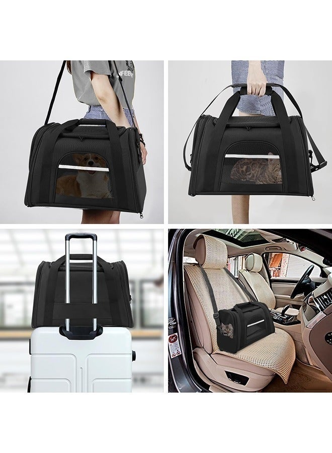 WALALLA Upgraded Version Of The Portable Pet Bag Is Light And Breathable Black - Image 5